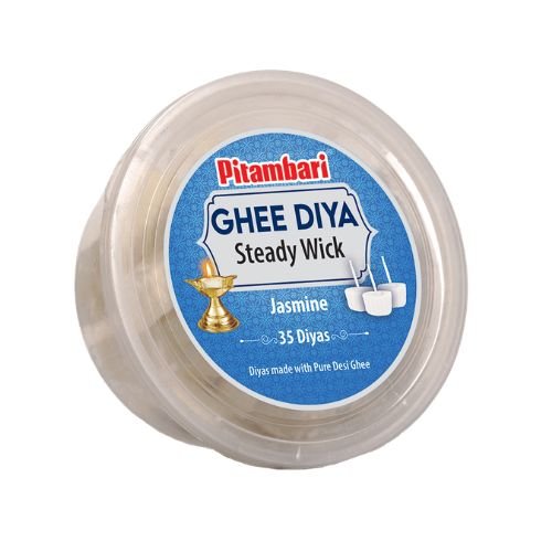 Pitambari Devbhakti Ghee Diya- 115Gms - Mogra 35 Wicks